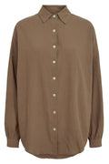 Line Ls Shirt | Brown