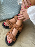 Keep Walking Sandal |  Cognac