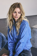 Denim Double Layer Shirt 35741 | Denim Blue