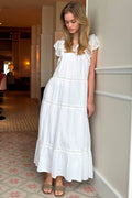 Ankita S Voile Dress 162046 | White