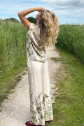 Zennia Pant | Champagne Flower