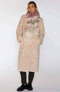 Galia Fake Fur Coat | Beach Sand