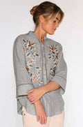Carmen Shirt | Steel