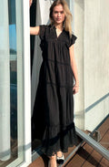 Ankita S Voile Dress 162046 | Black