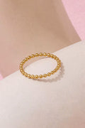 Bubble Band Ring | Gold