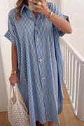 Sara Diamante Dress Shirt | Blue