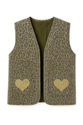 Leo Heart Vest | Kaki