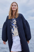 Quilt Jacket Ally02 | Dark Indigo