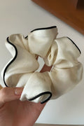French Retro Scrunchie | Offwhite