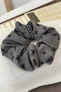 The Bow Scrunchie | Grey