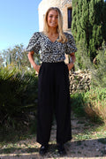 Vera Wide Pant | Black