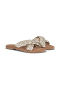 Leather Sandal Vera1006 | Silver