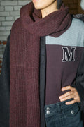 Lora Knit Scarf |  Fudge