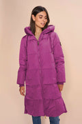 Nova Square Down Coat | Vivid Viola