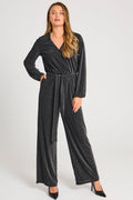 Glitto Jumpsuit 205157 | Black Silver