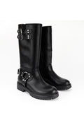 Biker Boots Long | Black