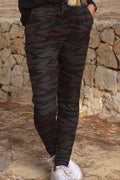 Alma Pants (Fleece) | Dusty Camo Dark Brown