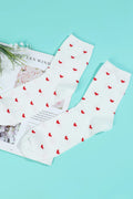 Heart Socks Sc026  | Red