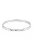 Belle Et Rebelle Bangle | Silver