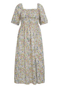 Gro Dress | Green Multi Flower