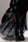 Miv Lace Skirt | Black
