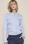 Mattie Sustainable Shirt | Light Blue