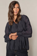 Marcela Shirt  |  Salute Navy