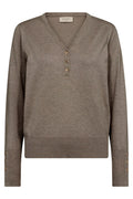 Katie Pullover 204447 | Desert Taupe Melange