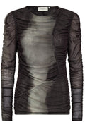Cora Blouse | Black Timber Wolf