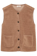 Teddy Waistcoat | Desert Taupe