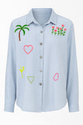 Sandra Shirt | Celeste