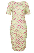 Alma Ss Turn Dress | Yellow Watermelon