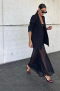 Lace Dress | Black