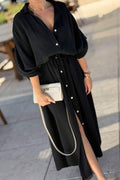 Shelley Shirt Dress | Black