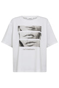 Multicc Lips Oversize Tee | White