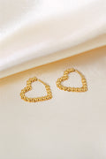 Heart Bubble Earring | Gold