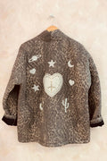 Leo Embroidery Jacket | Dark Green